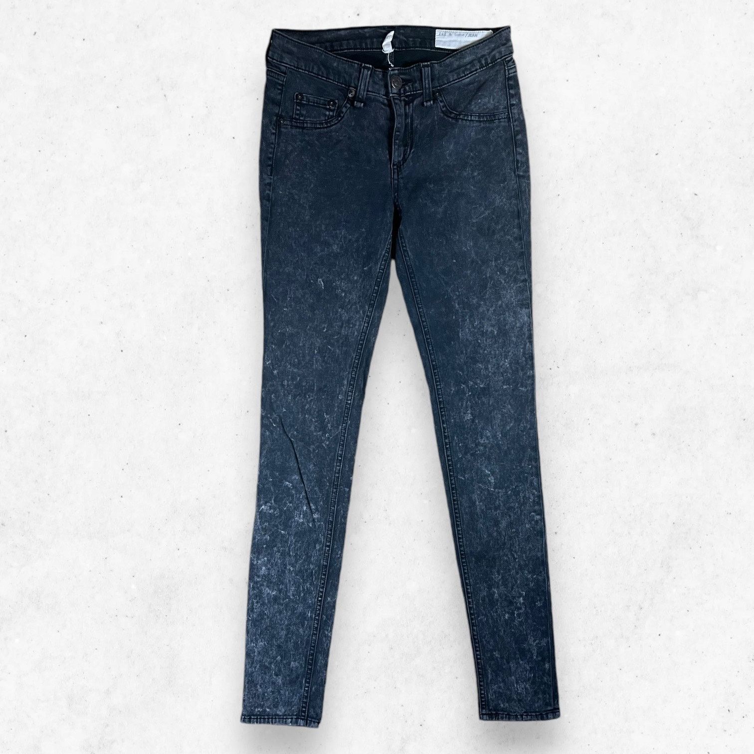 Rag & Bone Rag & Bone Jeans Women's Size 25 Legging Washout Black Size 25" / US 0 / IT 36 - 1 Thumbnail