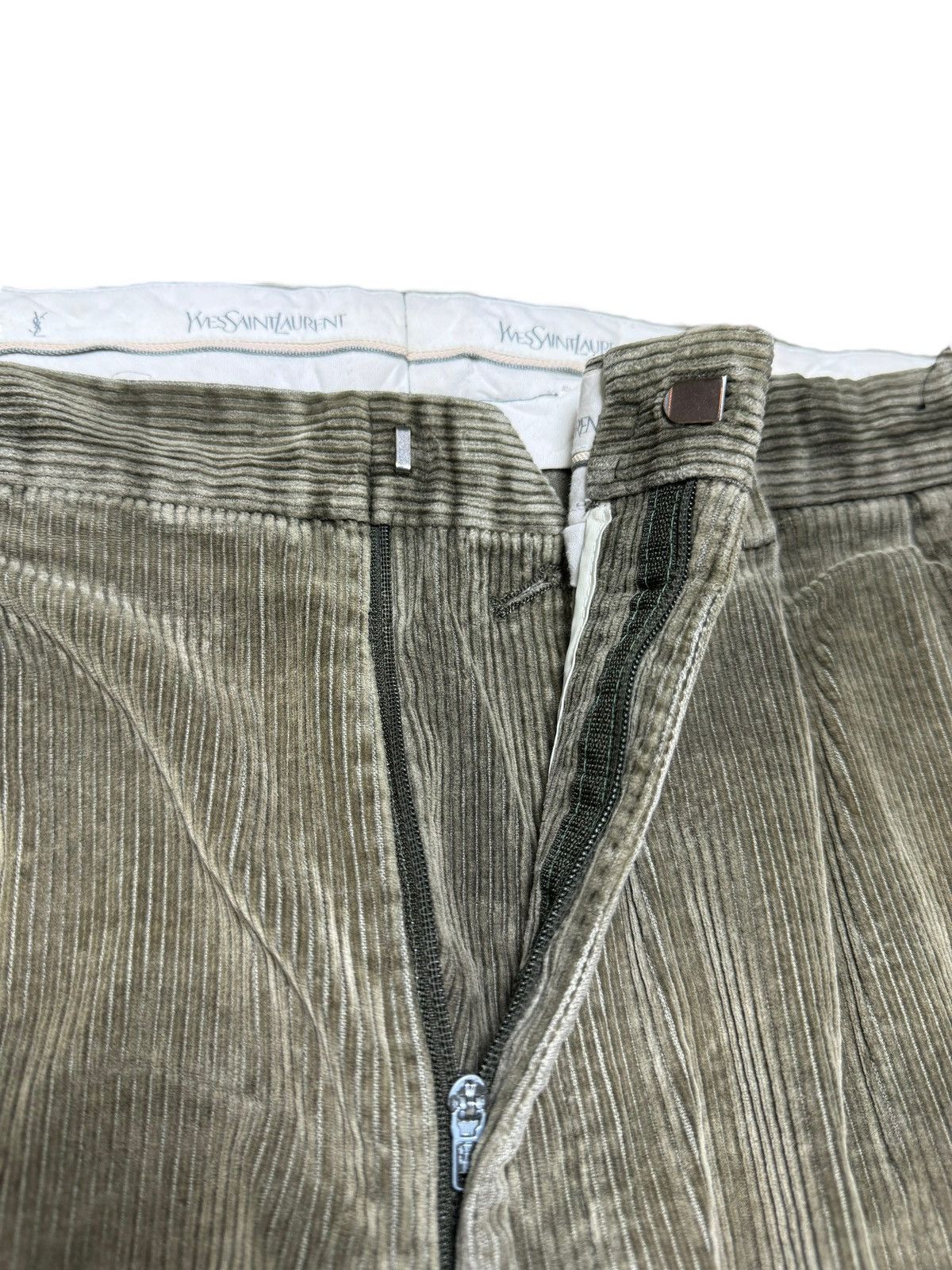 Yves Saint Laurent VINTAGE YSL YVES SAINT LAURENT CORDUROY PANT Size US 34 / EU 50 - 8 Thumbnail