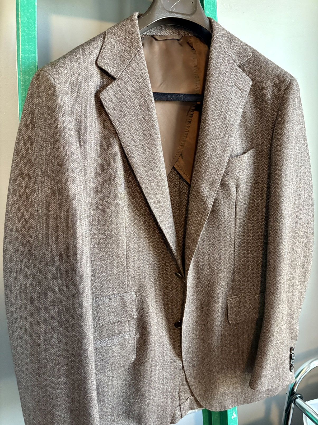Camoshita Brown Camoshita suit 50r Size 40R - 3 Thumbnail