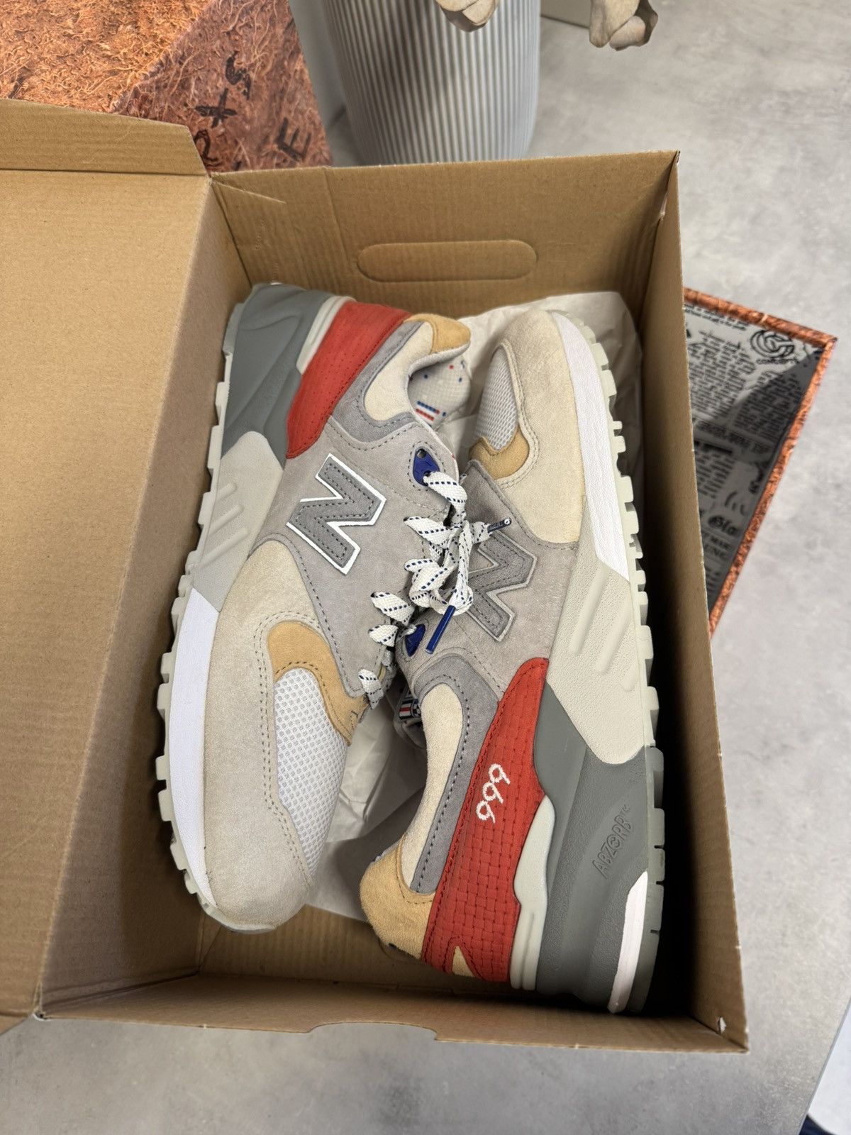 CNCPTS × New Balance New Balance 999 x Concepts Hyannis Red Size US 9.5 / EU 42-43 - 5 Thumbnail