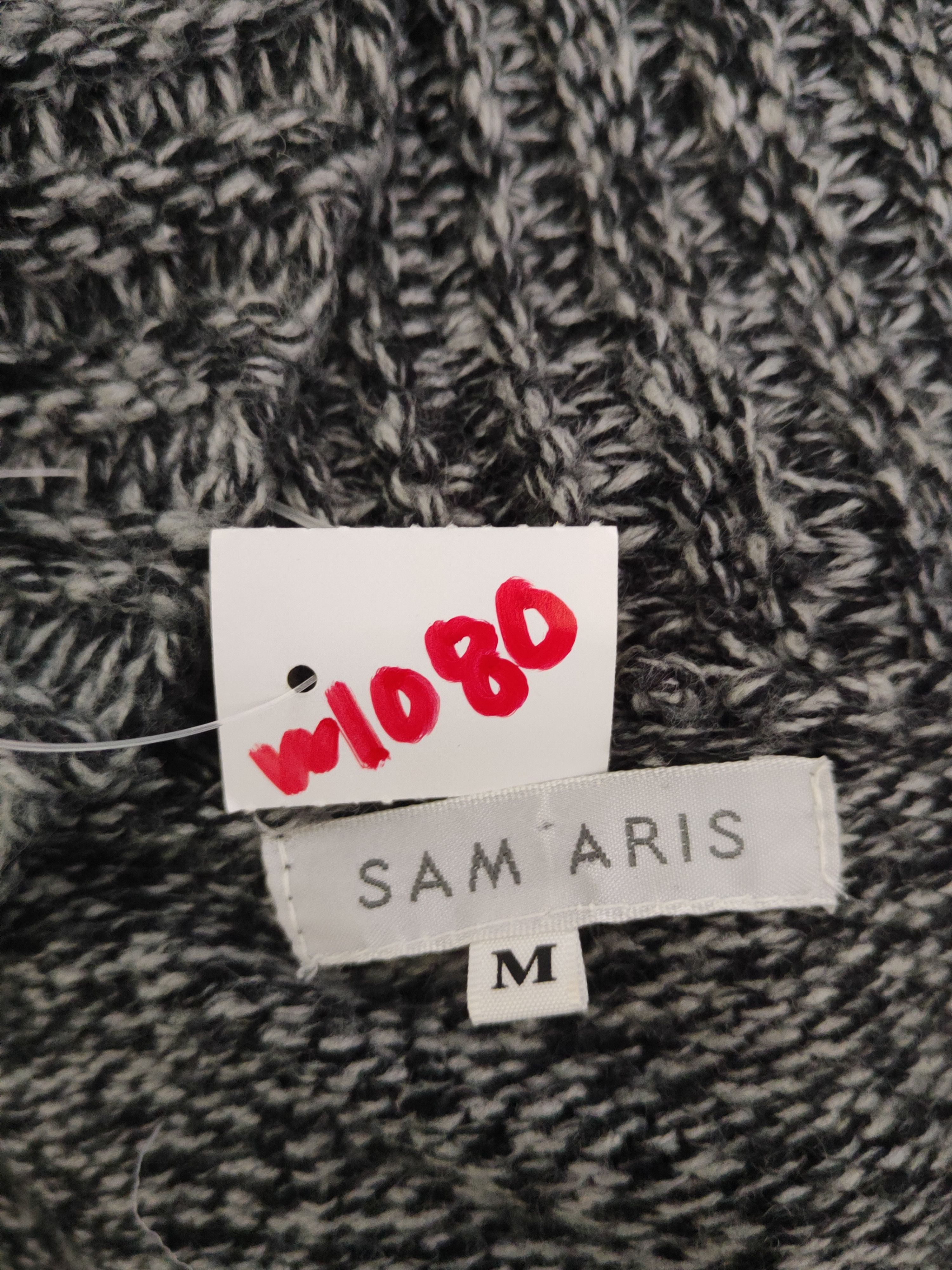 Homespun Knitwear × Japanese Brand Sam Aris Black Knitwear Cardigan #W1080 Size US M / EU 48-50 / 2 - 11 Thumbnail