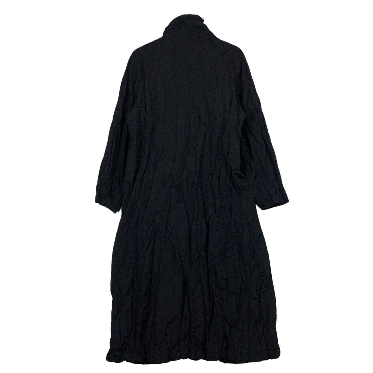 Japanese Brand Rich Black Long Fly Jacket Bondage Biker Issey Miyake Japan Size US M / EU 48-50 / 2 - 8 Thumbnail