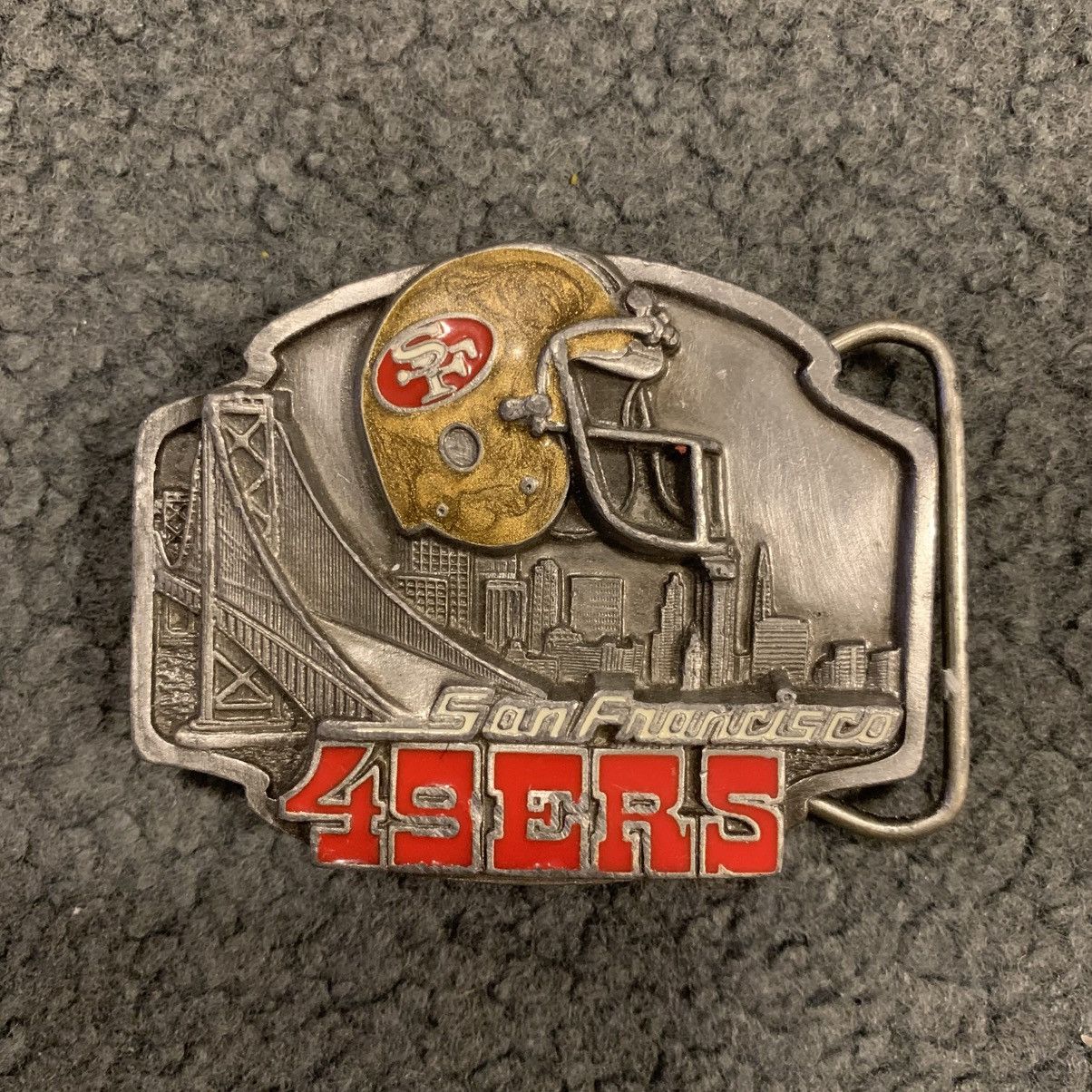 NFL VINTAGE 1988 SAN FRANCISCO 49ERS LIMITED EDITION BELT BUCKLE Size ONE SIZE - 1 Thumbnail