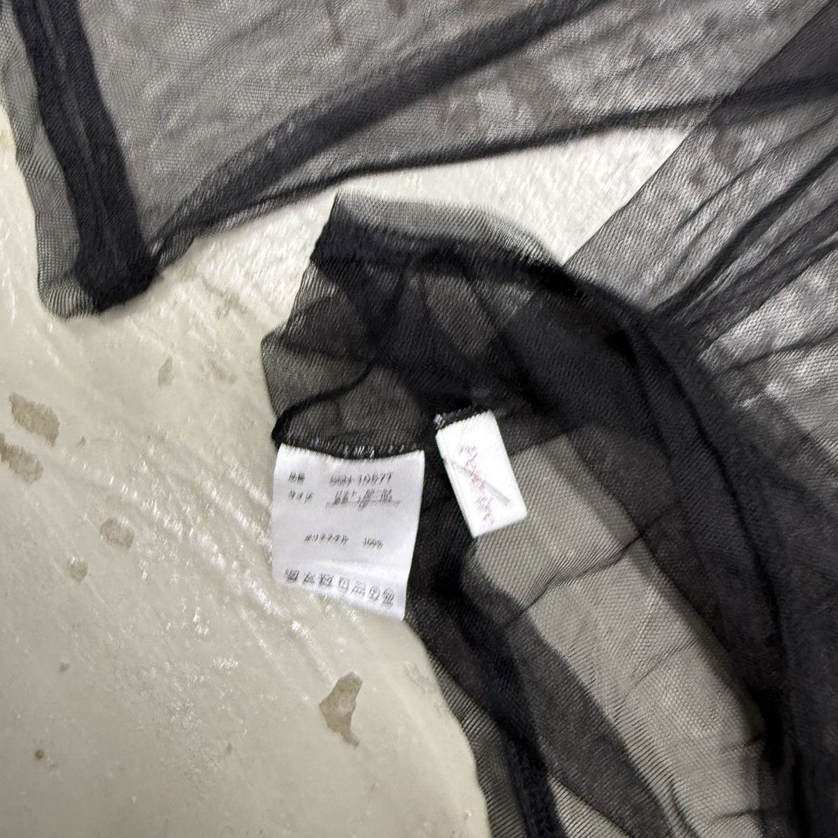 Beauty Beast Japanese Brand Mesh Sheer Long Sleeve Tee Size US L / EU 52-54 / 3 - 6 Thumbnail