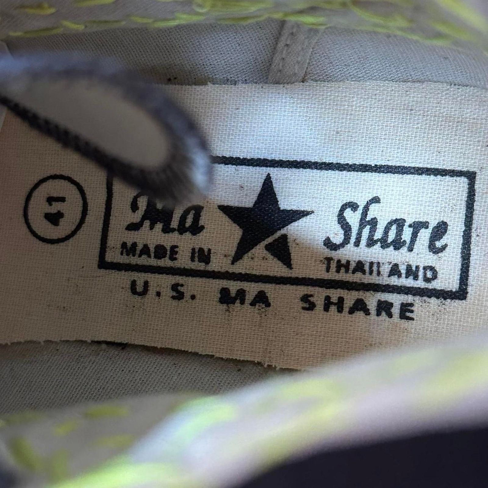 Japanese Brand × Other Black Button Hand Sewn Chuck Taylor Style Hi Top Shoes Size US 7.5 / EU 40-41 - 6 Thumbnail