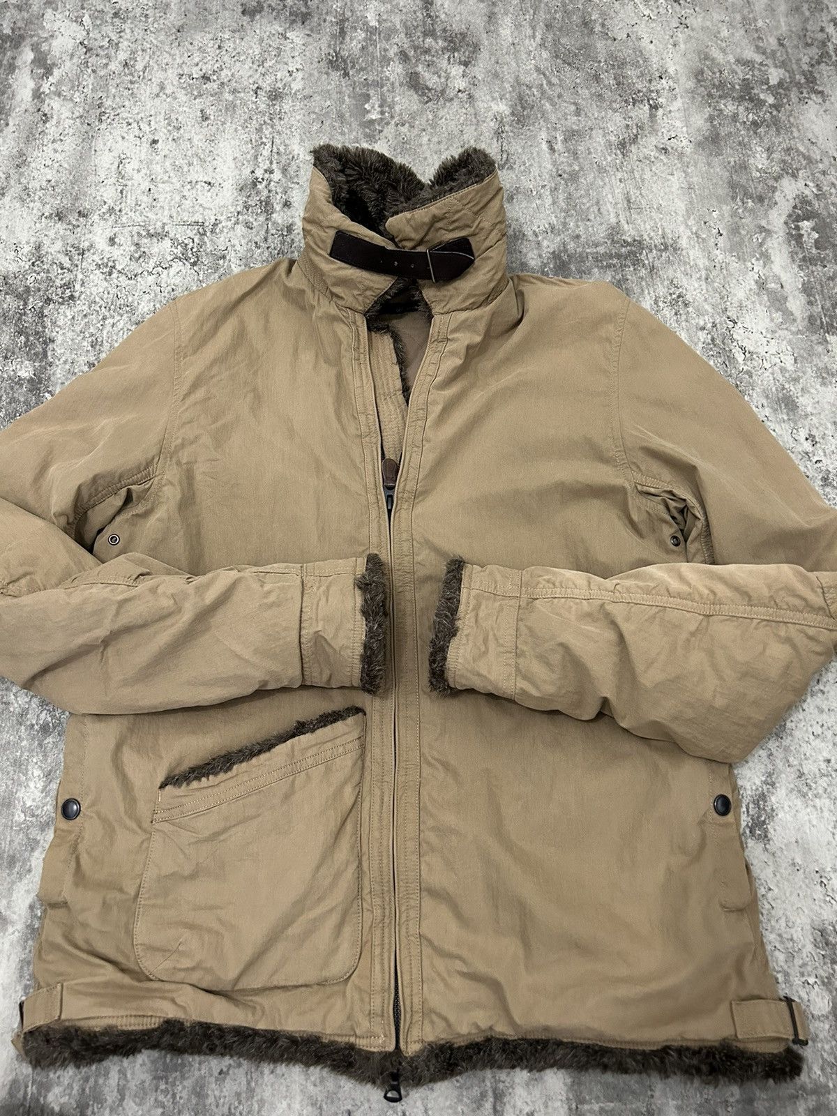 Johnbull × Vintage japanese Jhonbull Fur Cotton jacket Size US L / EU 52-54 / 3 - 3 Thumbnail