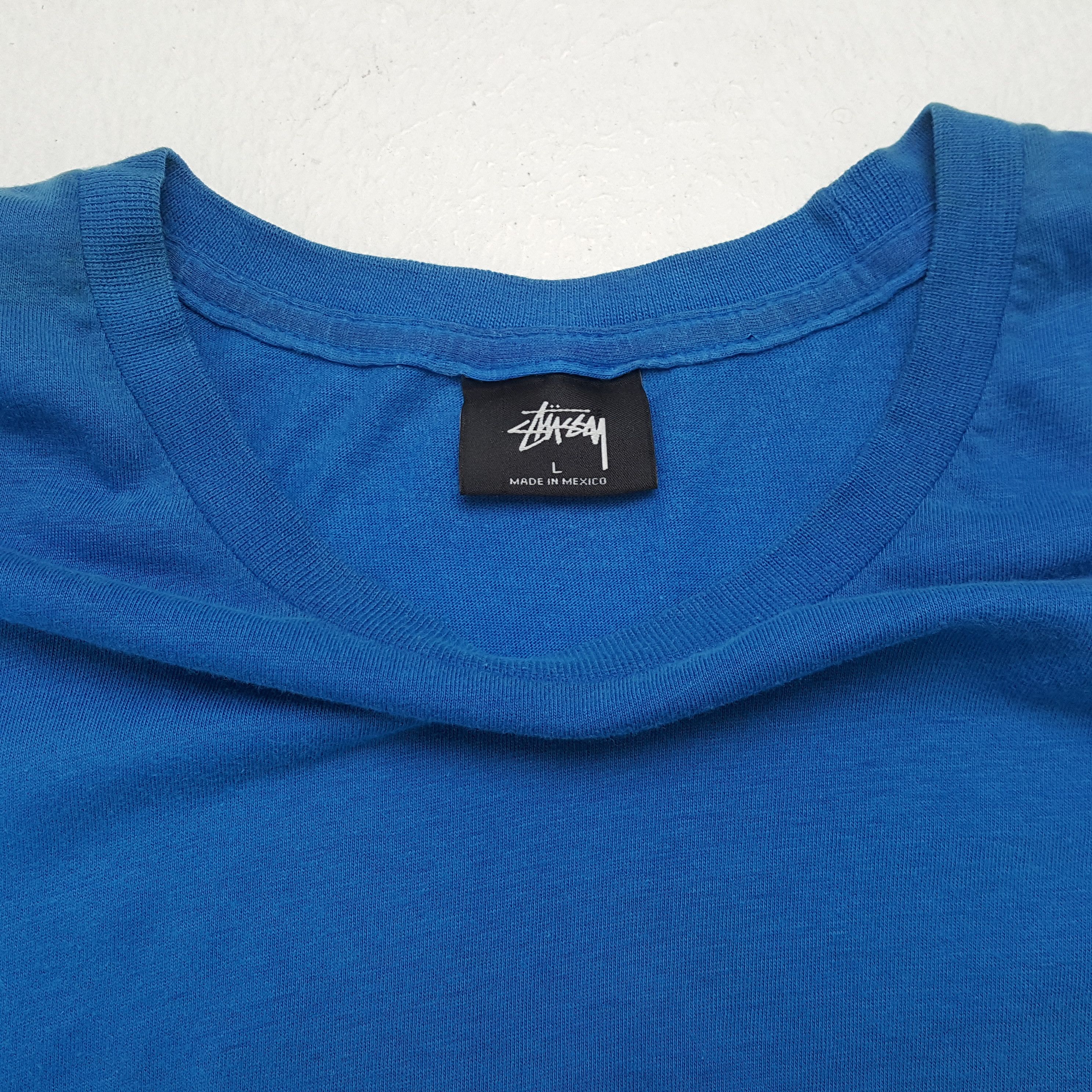 Stussy × Vintage STUSSY Tshirt Streetwear Skateboard Style Size US L / EU 52-54 / 3 - 8 Thumbnail
