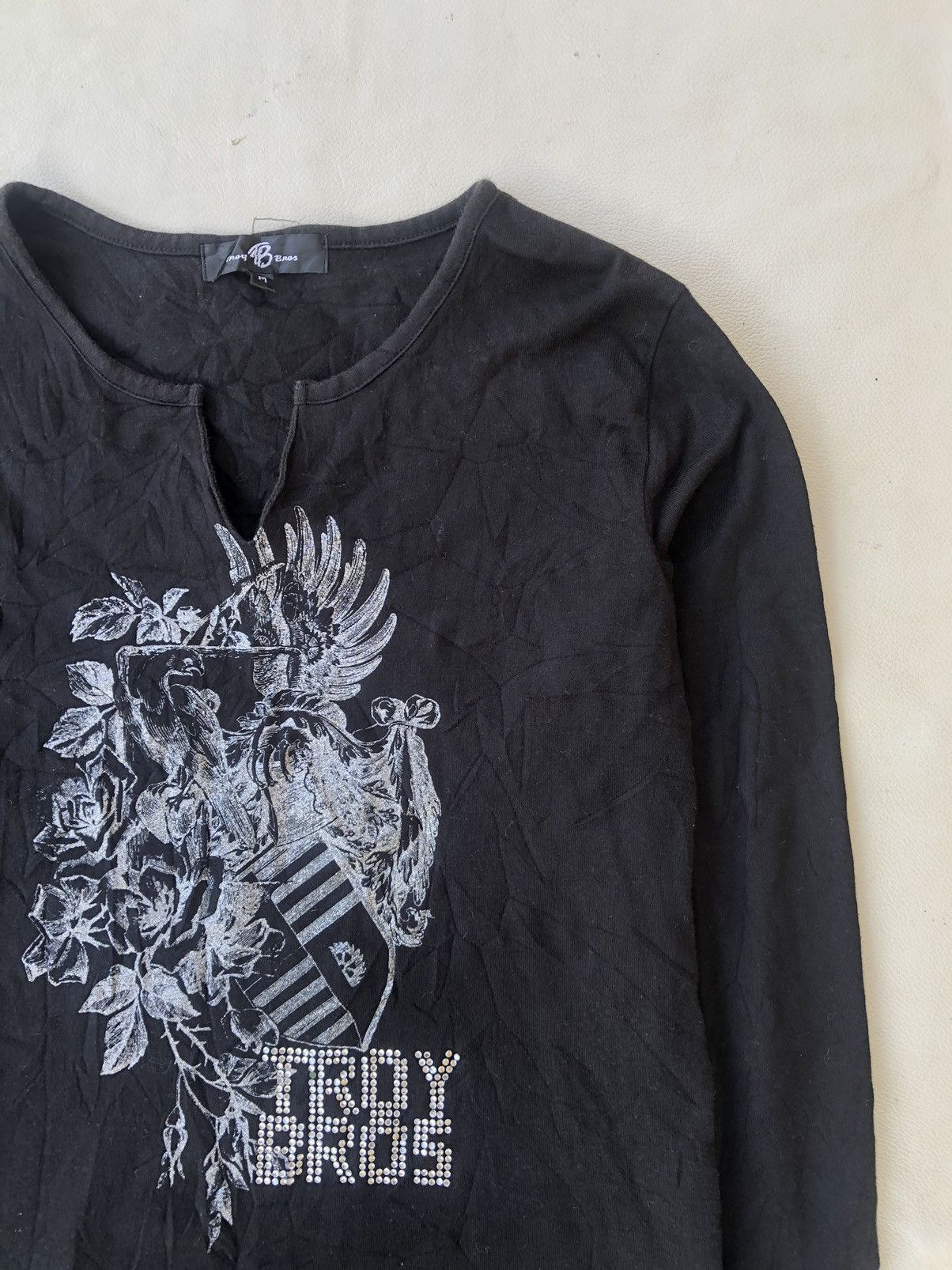 Hysteric Glamour Gothic Poem Troy Bros LongSleeve Rock Punk Style Size US M / EU 48-50 / 2 - 3 Thumbnail
