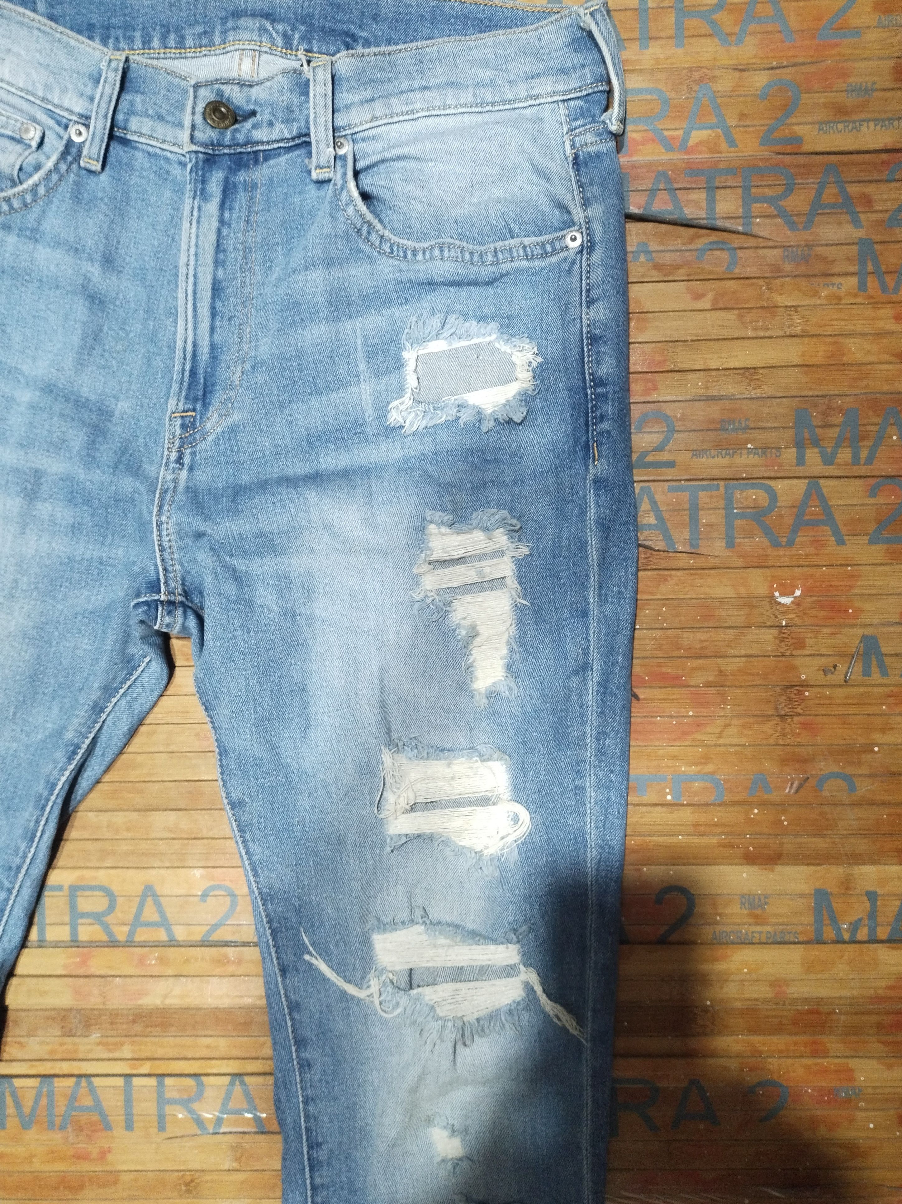 H&M Jeans H,M Denim Sz 33" Size US 33 - 9 Thumbnail