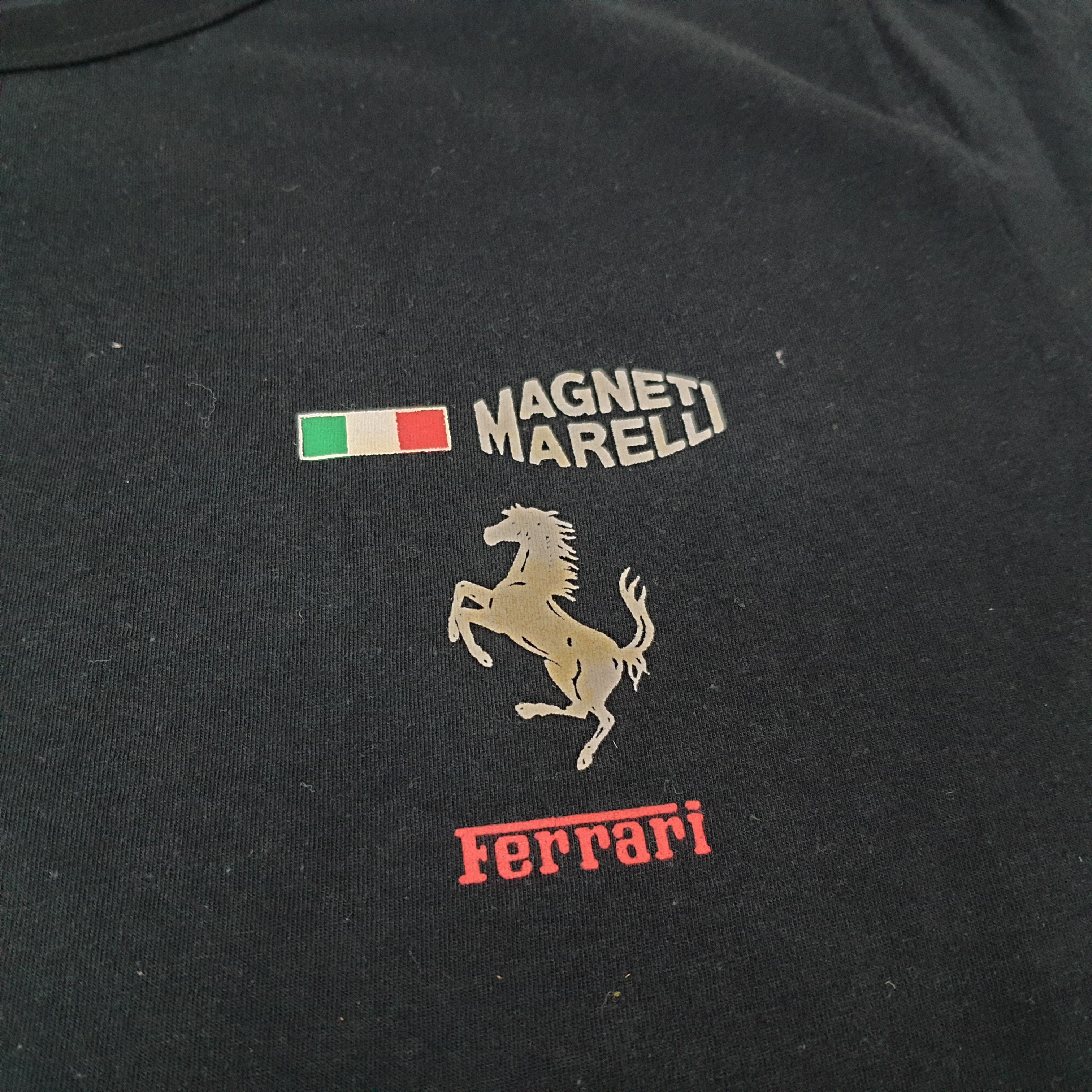 Ferrari × Vintage Vintage Ferrari F-1 Magneti Marelli Racing Tshirt C219N54 Size US M / EU 48-50 / 2 - 4 Thumbnail