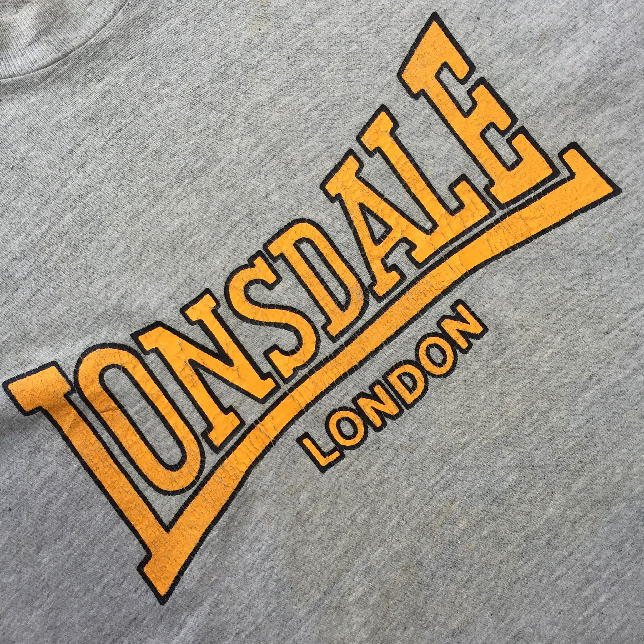 Lonsdale Vintage 90s Lonsdale London by Fruit Of The Loom Tees Size US L / EU 52-54 / 3 - 3 Thumbnail