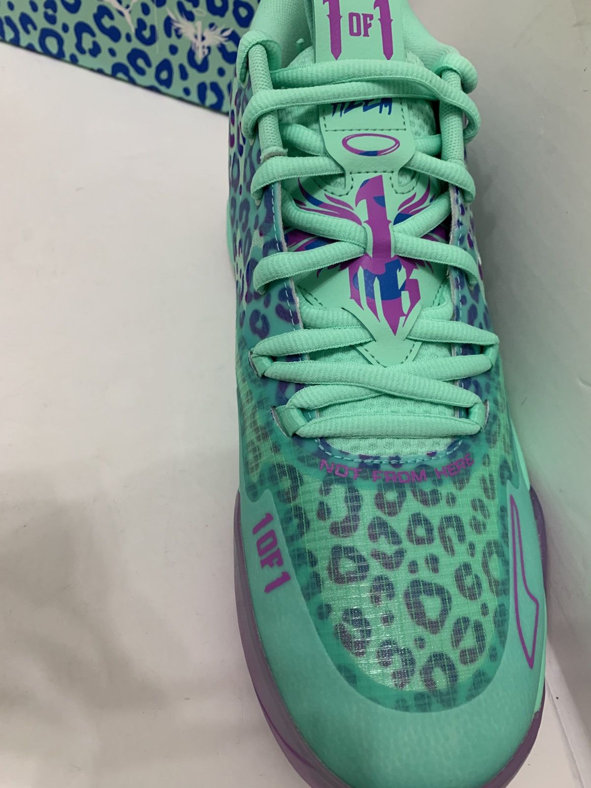 Puma PUMA X LAMELO BALL MB.1 ALIEN SAFARI Size US 12 / EU 45 - 11 Thumbnail