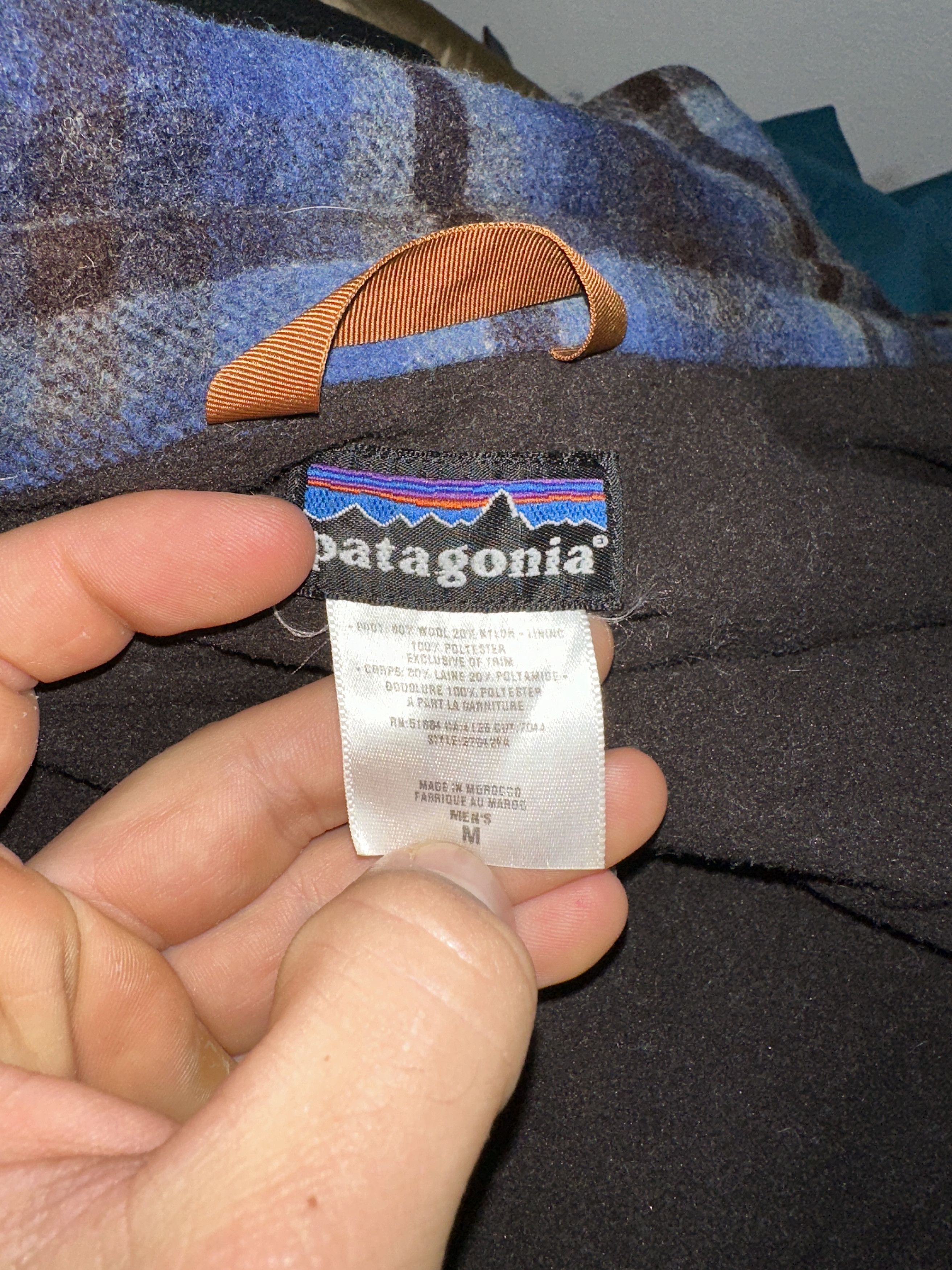 Patagonia Patagonia Fleece Bomber Tartan Check Flannel Size M 48 50 Size US M / EU 48-50 / 2 - 5 Thumbnail