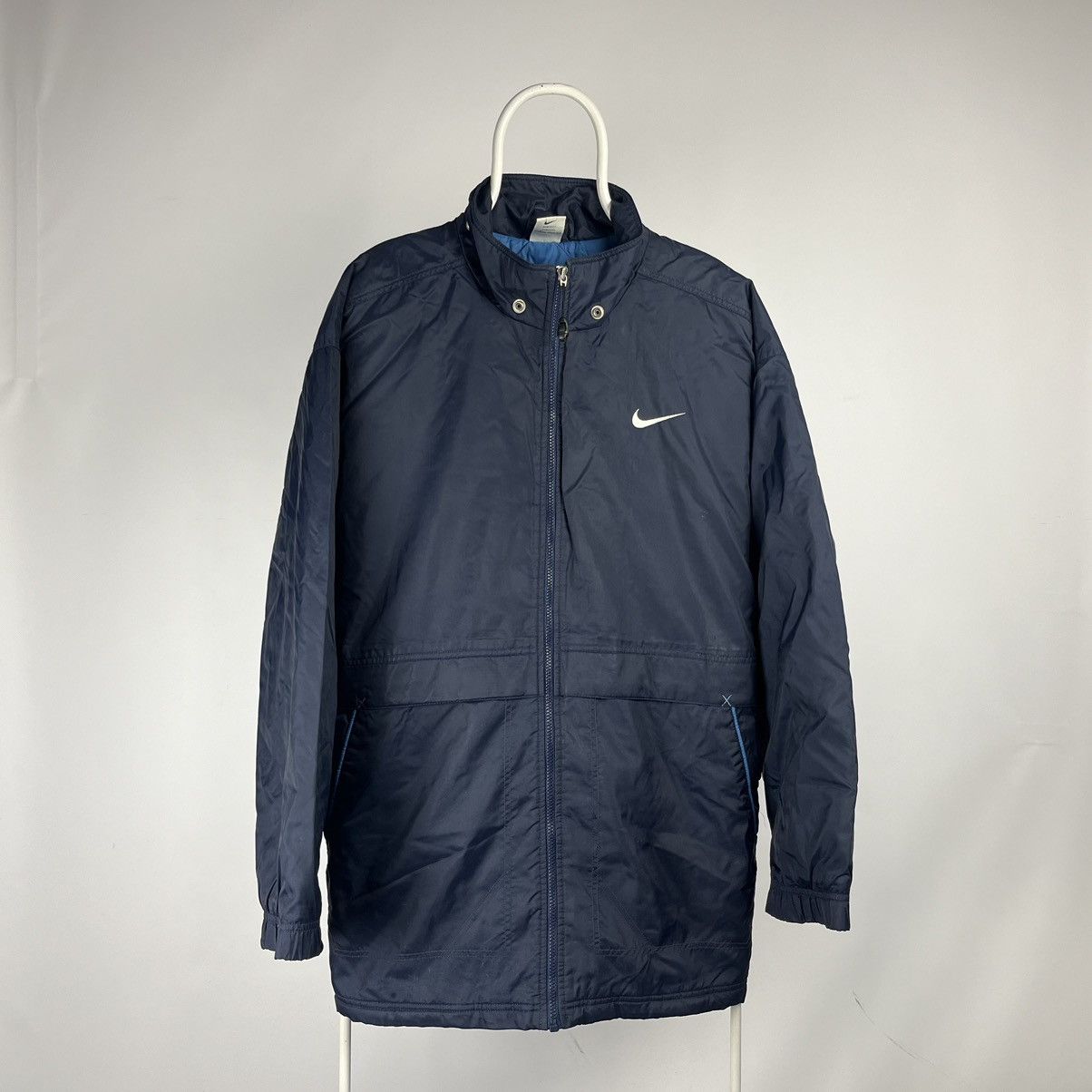 Nike Vintage Nike jacket spellout logo size XLarge Size US XL / EU 56 / 4 - 2 Thumbnail