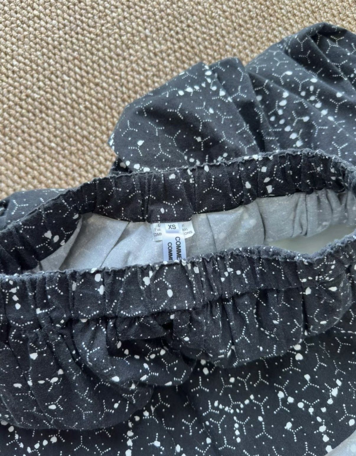 Comme des Garcons Comme des Garçons Polka Dot Midi Flared Skirt K23 Size 24" / US 00 / IT 34 - 6 Thumbnail