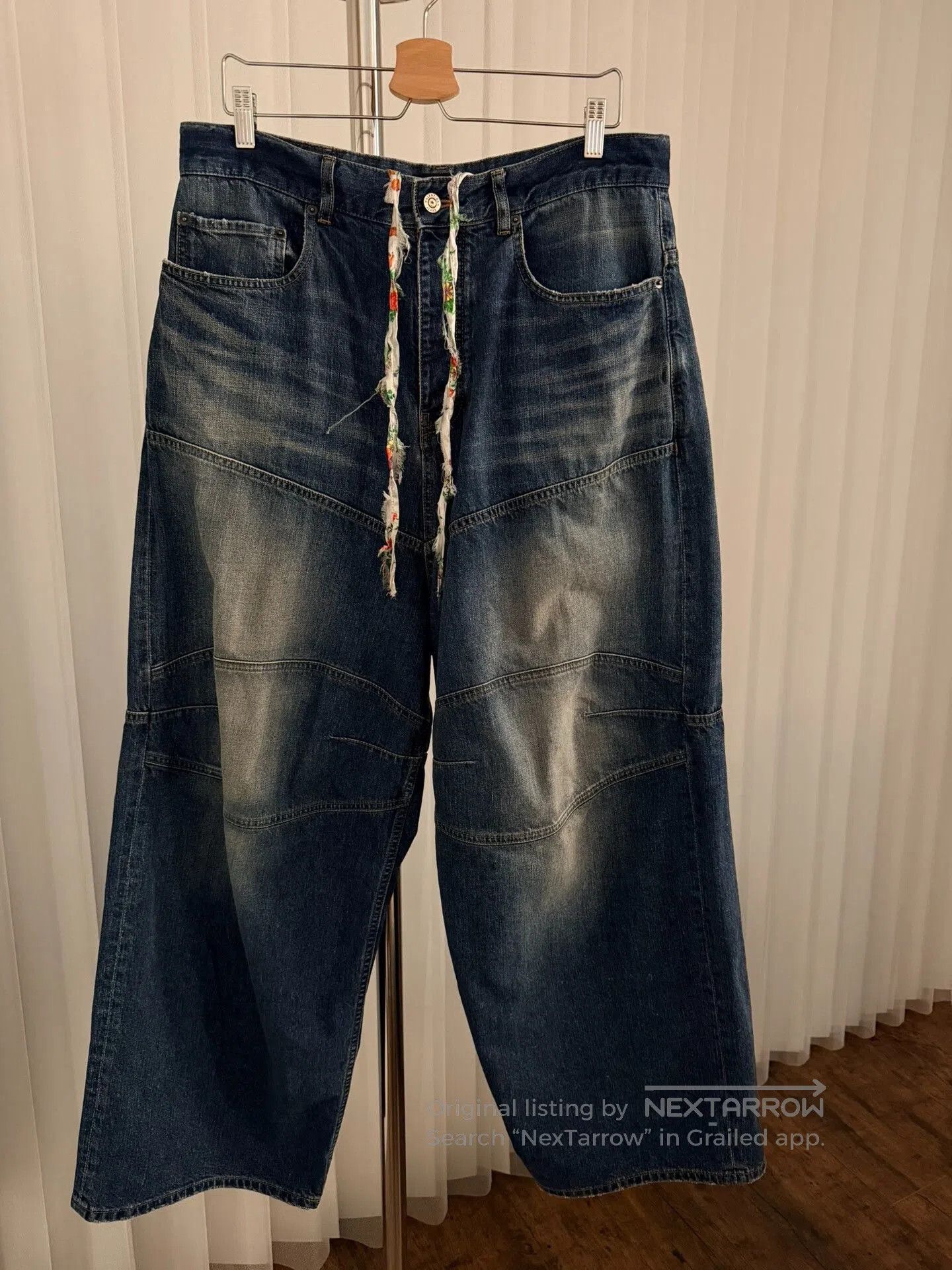 Balenciaga balenciaga george v baggy denim pants. Size US 34 / EU 50 - 1 Thumbnail
