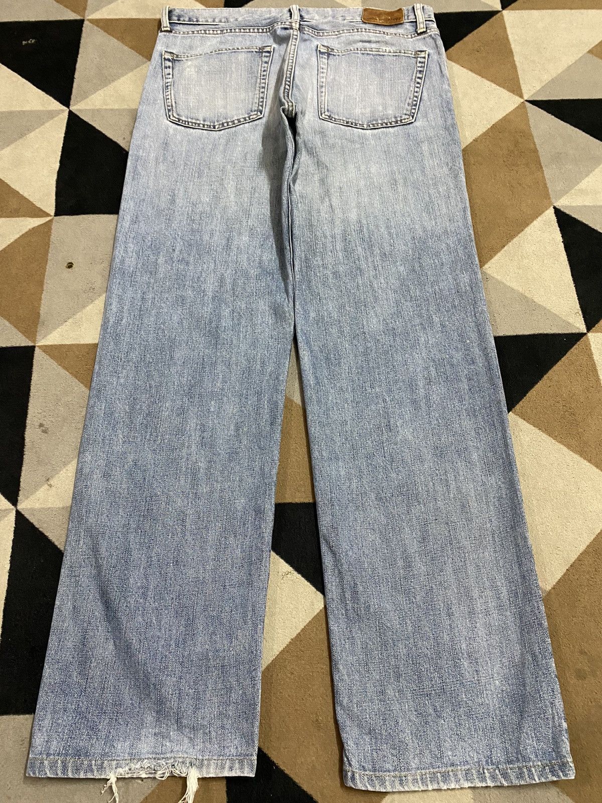 Japanese Brand Vintage Japanese Brands Faded Wash Loose Jeans Size US 34 / EU 50 - 2 Thumbnail
