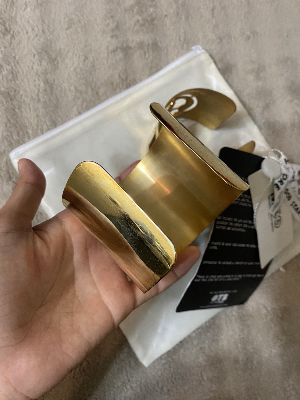 Maison Margiela MM6 Maison Martin Margiela x OTB Arm Cuff Set Bracelet Size ONE SIZE - 9 Thumbnail