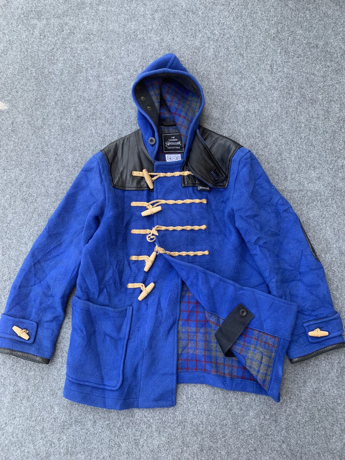Gloverall Vintage Gloverall patch leather Monty Duffle Coat. Size US M / EU 48-50 / 2 - 14 Thumbnail