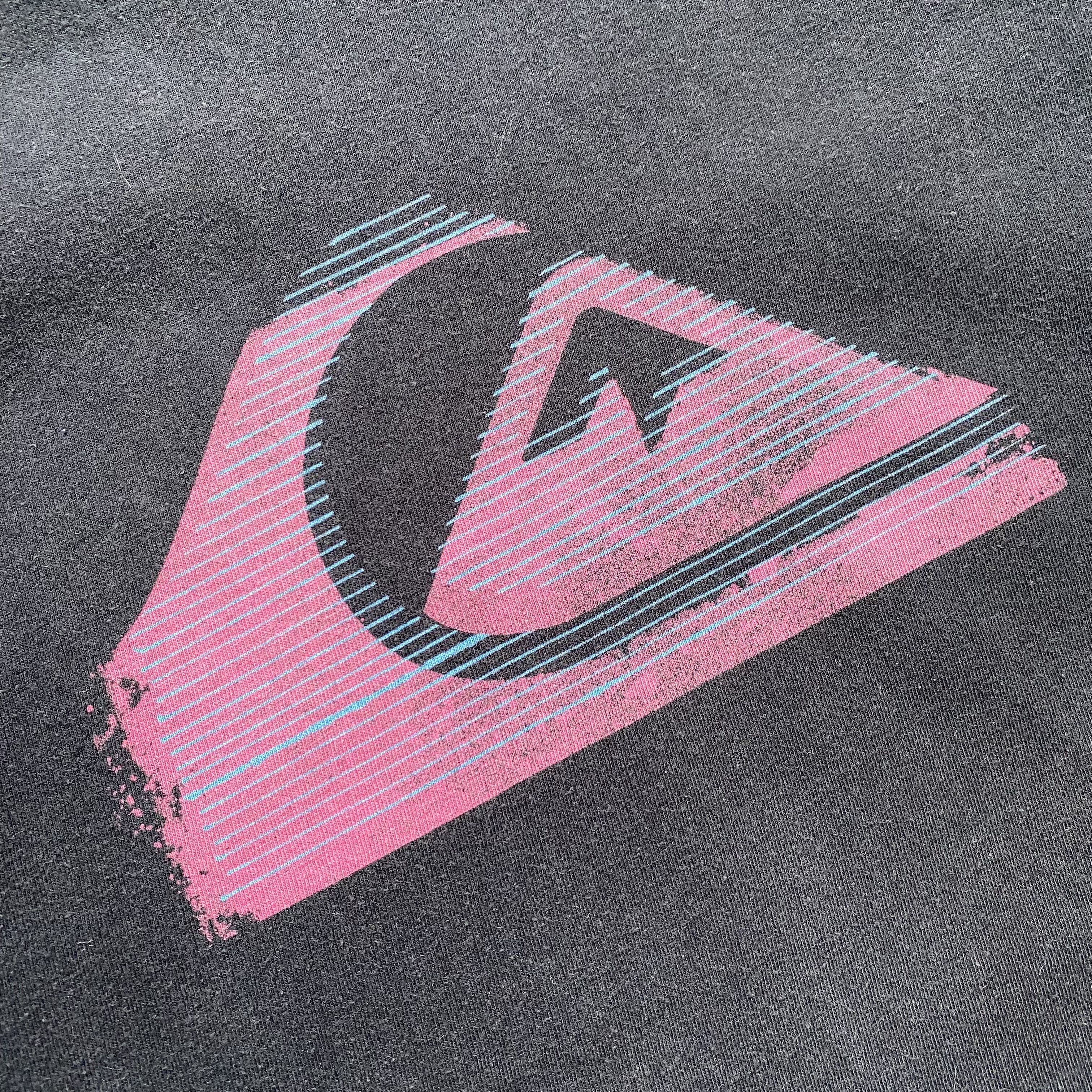 Quiksilver 🏄🏼‍♂️ Vintage 90s Faded QUIKSILVER tee center logo Skater Size US L / EU 52-54 / 3 - 5 Thumbnail