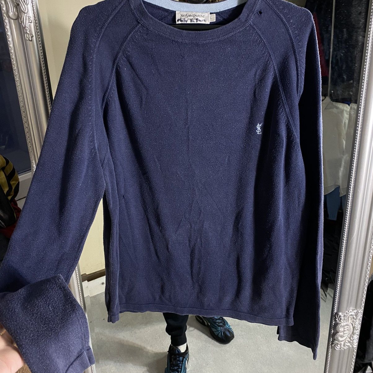 Yves Saint Laurent Ysl Sweatshirt Size US L / EU 52-54 / 3 - 3 Thumbnail