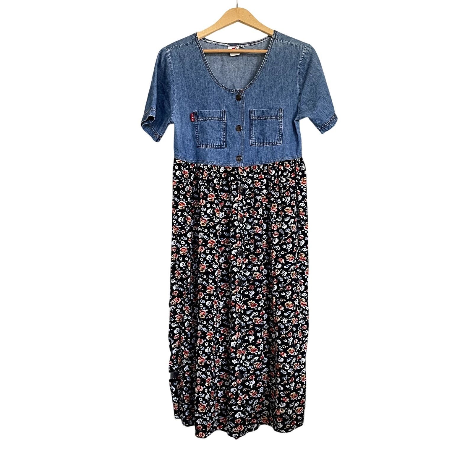 Other Vintage Grunge No Boundaries Button Down Babydoll Dress M Size M / US 6-8 / IT 42-44 - 1 Thumbnail