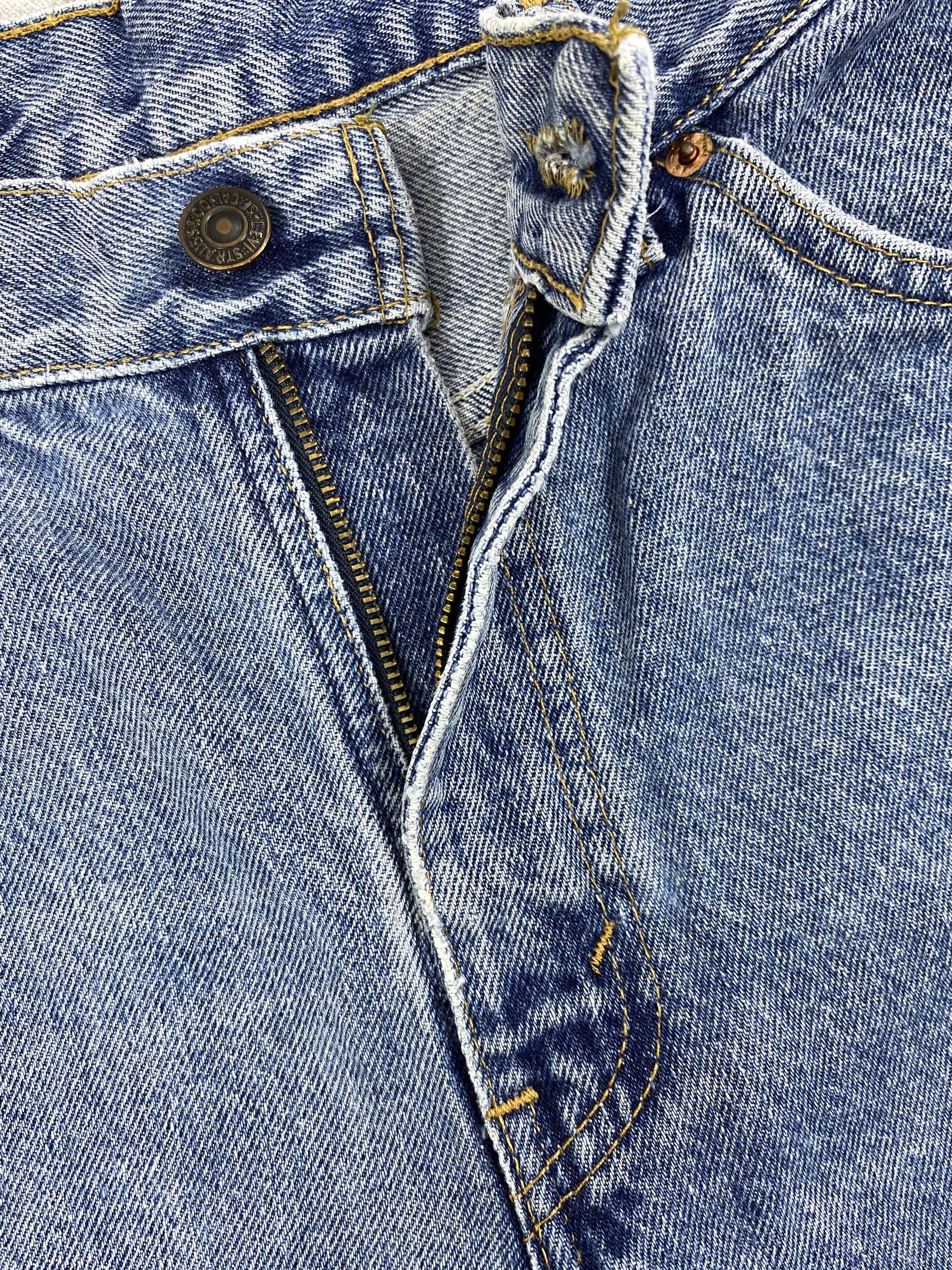 Japanese Brand Vintage Levi's Orange Tab Denim 28x27.5 -JN358 Size US 28 / EU 44 - 6 Thumbnail