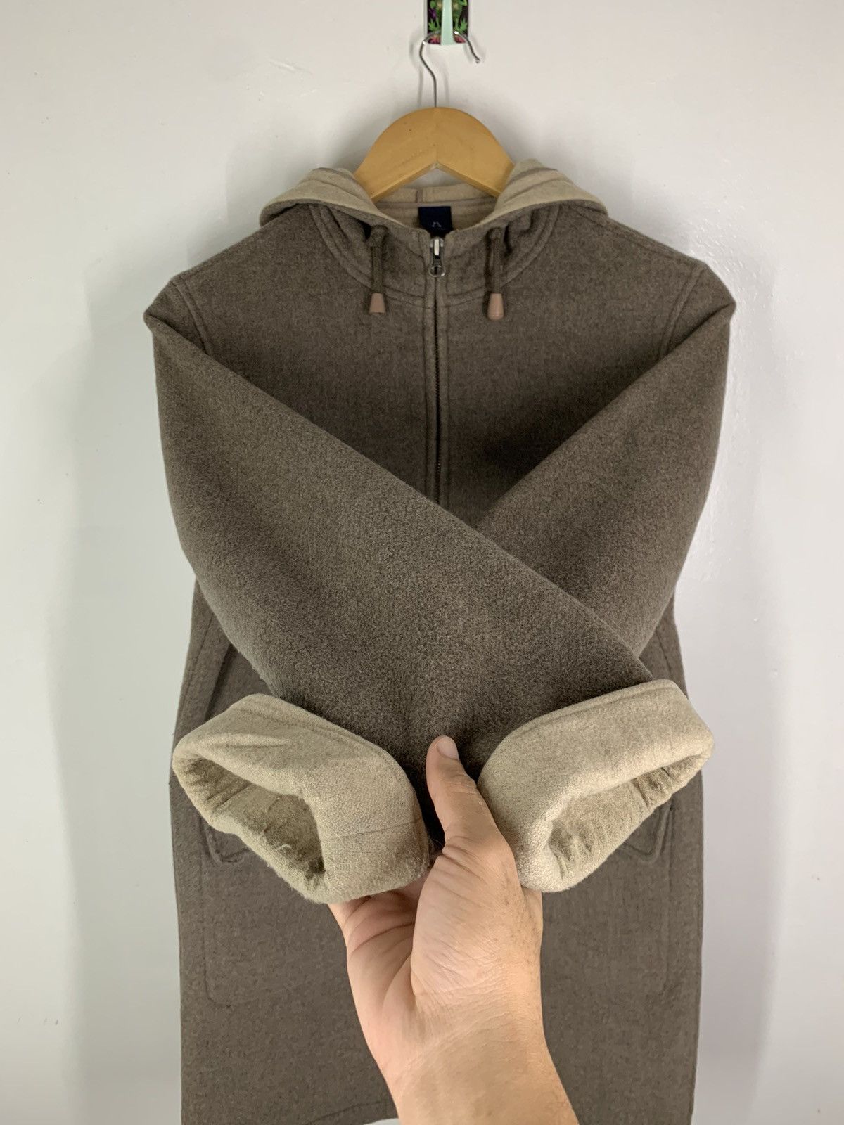 Lands' End × Vintage 🔥 Vintage 90s LANDS END Wool Jacket Size US XS / EU 42 / 0 - 9 Thumbnail