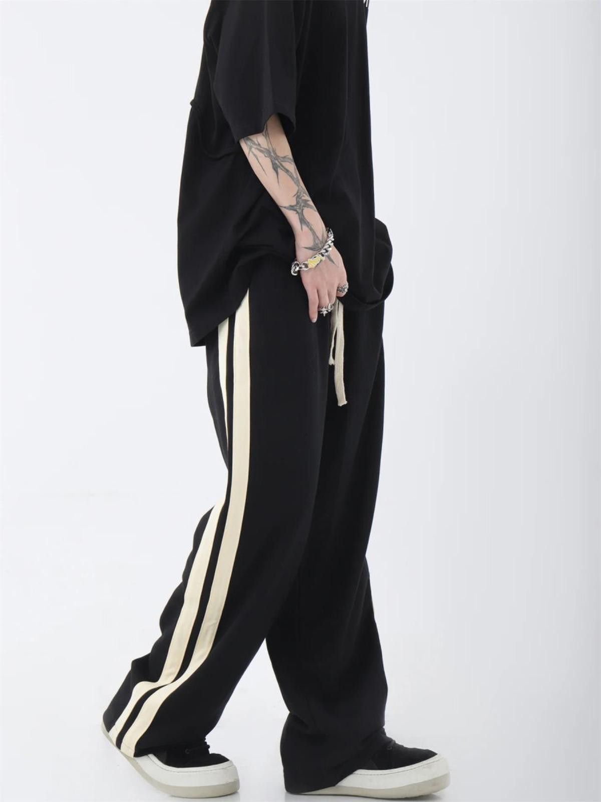 Other 163 Striped Loose Jogger Pants Size US 32 / EU 48 - 1 Thumbnail