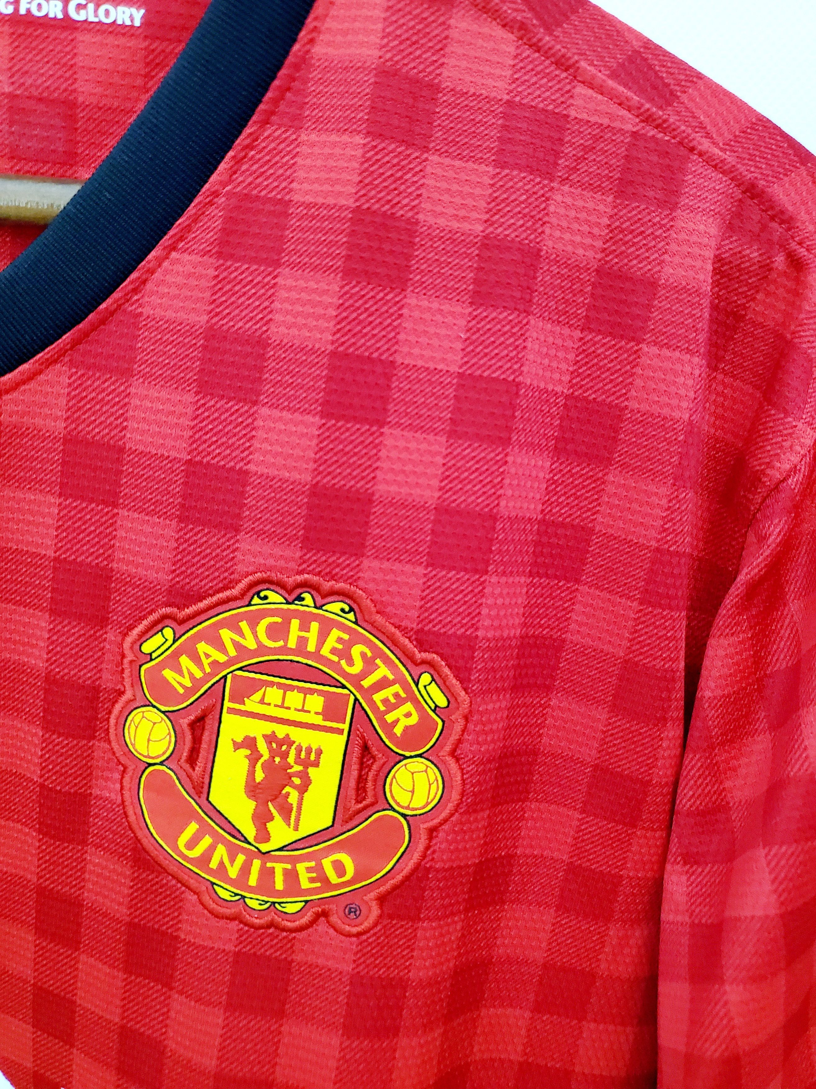 Nike 2012-13 Manchester United Home Jersey Scholes #22 L Size US L / EU 52-54 / 3 - 4 Thumbnail