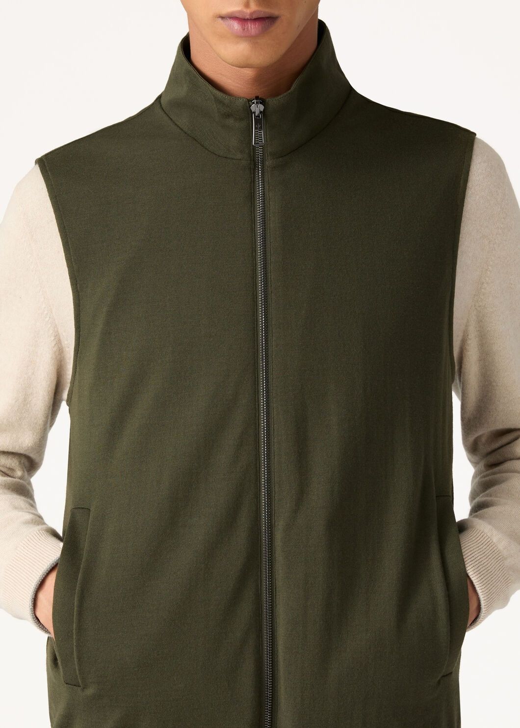 Loro Piana o1w1db10725 FAI8416 Vest in Green Size US S / EU 44-46 / 1 - 3 Thumbnail