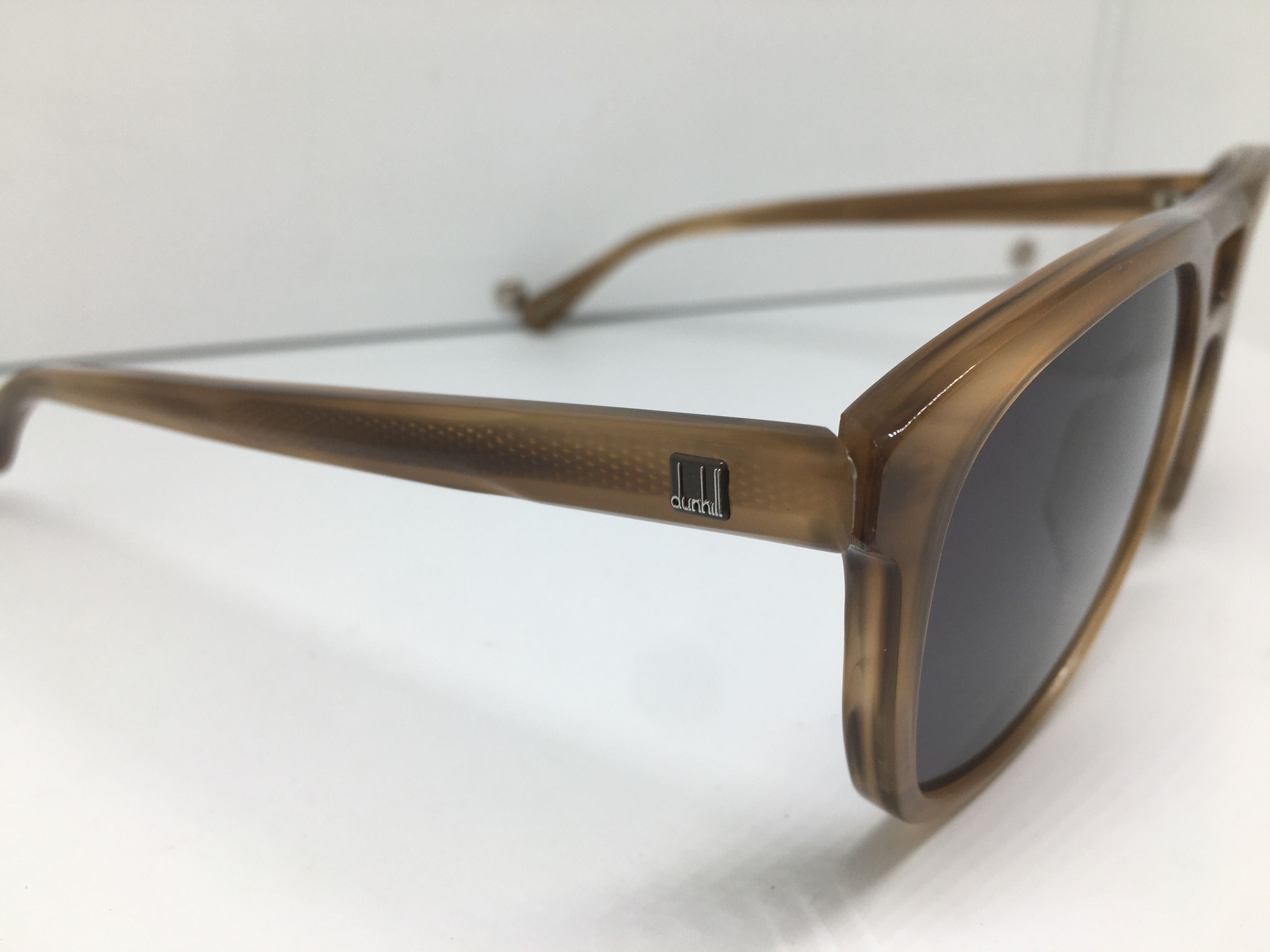 Vintage Vintage Dunhill Brown Acetate Aviator Sunglasses Frame Size ONE SIZE - 2 Thumbnail