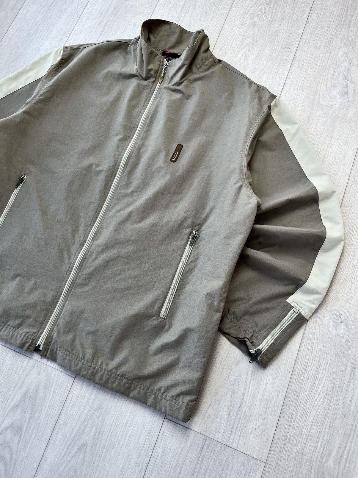 Nike Nike Vintage Nylon Track Jacket Y2K Streetwear 90s Drill Size US L / EU 52-54 / 3 - 3 Thumbnail