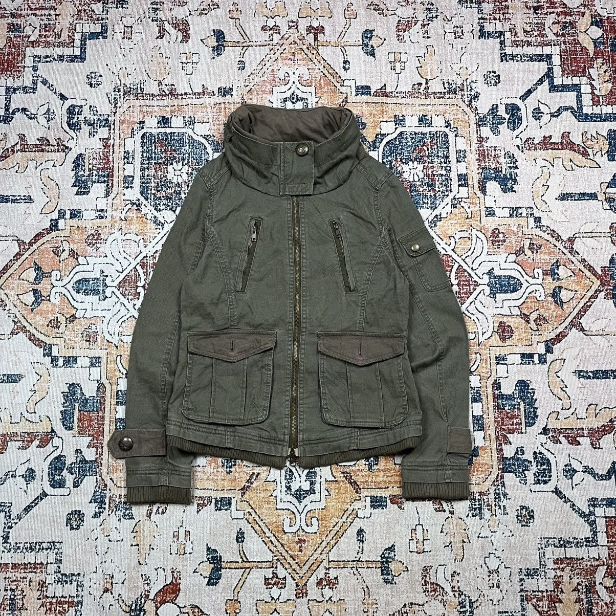 Japanese Brand Bono Jacket GOA Style Military Troop Back Number Size US S / EU 44-46 / 1 - 5 Thumbnail