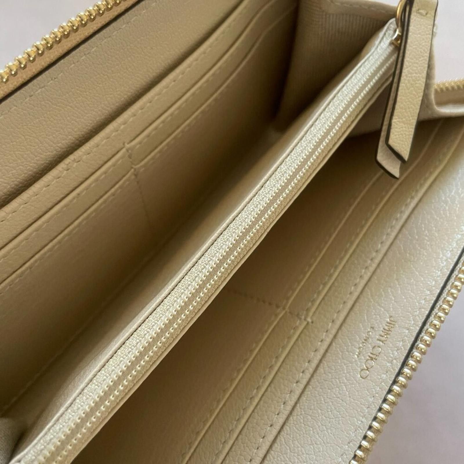 Jimmy Choo NWT JIMMY CHOO BETTINA LEATHER WALLET Size ONE SIZE - 3 Thumbnail