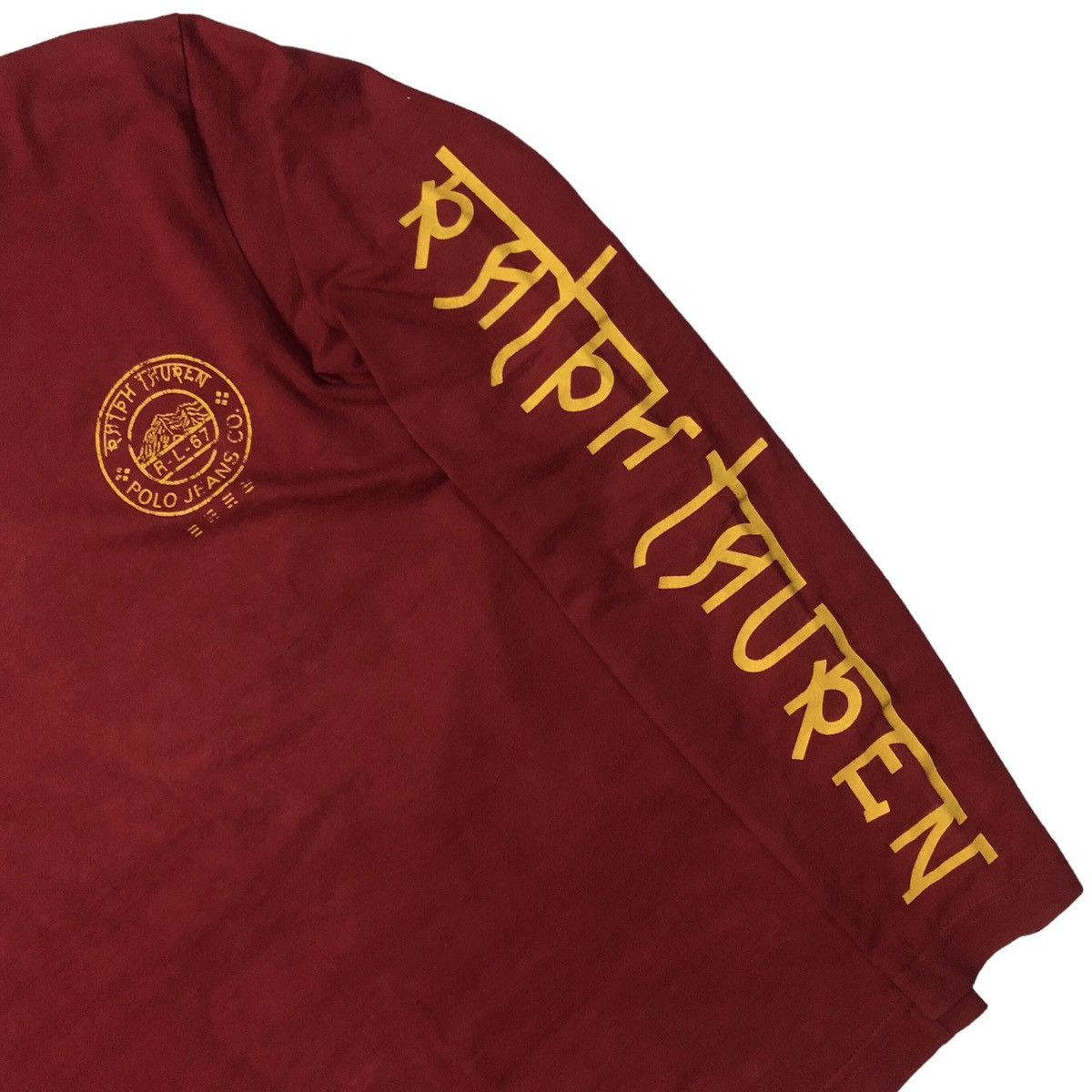 Polo Ralph Lauren Polo Jeans Co Ralph Lauren Spellout Longsleeve Big Logo Size US M / EU 48-50 / 2 - 3 Thumbnail