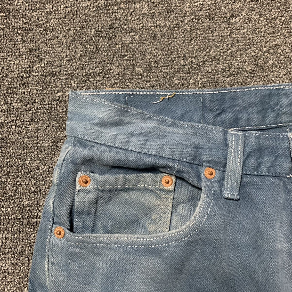 Levi's 80s Vintage Levi's501 Made In USA painted washed Jeans Size US 32 / EU 48 - 6 Thumbnail