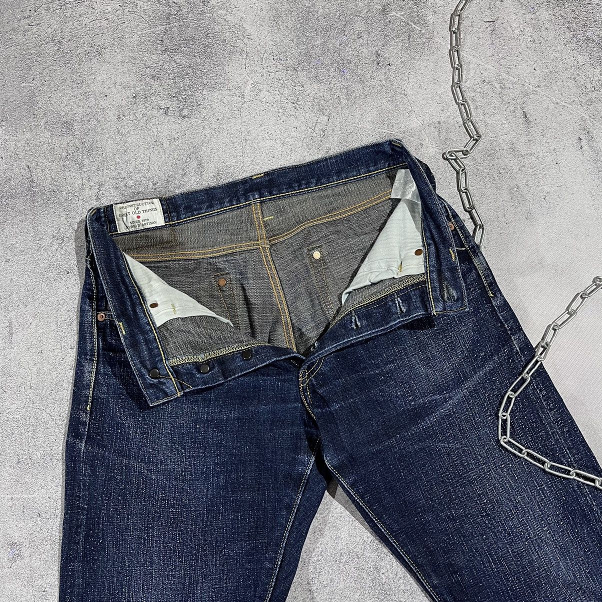 Studio D'Artisan STUDIO D'ARTISAN Selvedge Charcoal Jeans Made in Japan 31 Size US 31 - 5 Thumbnail