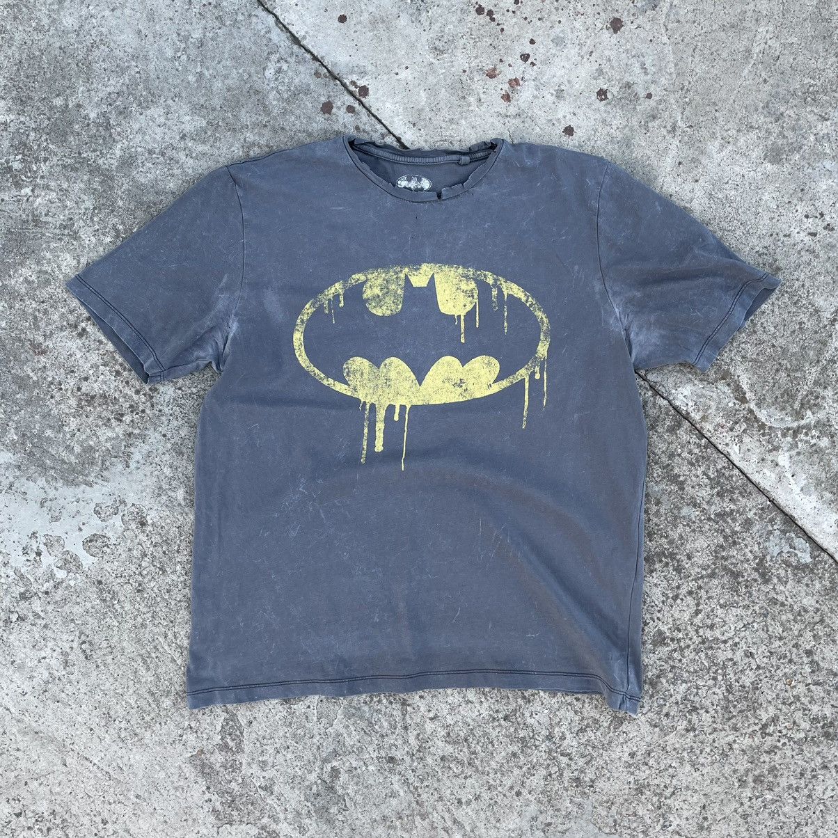 DC Comics × Marvel Comics Vintage Batman T-shirts Big Logo Marvel Y2K 90s Size US L / EU 52-54 / 3 - 1 Thumbnail