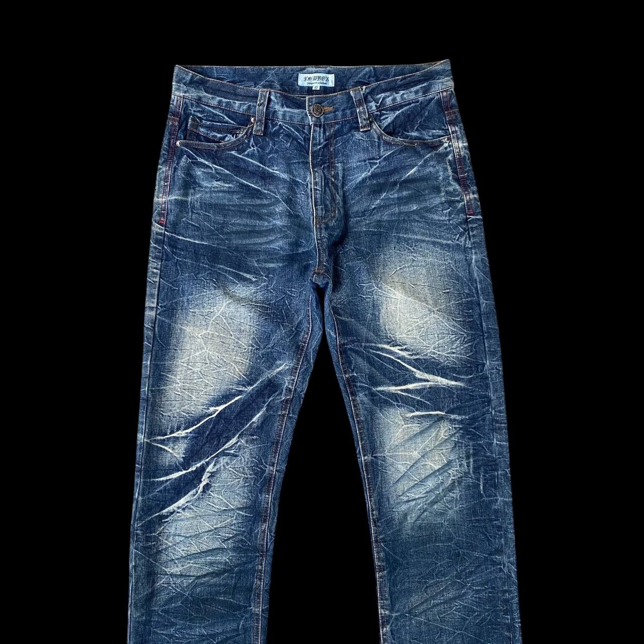 20471120 × LOWBOX × Tornado Mart LOWBOX JAPAN THUNDERSTORM WASH TIGER CLAW SCATTER CRACK MARK Size US 31 - 4 Thumbnail