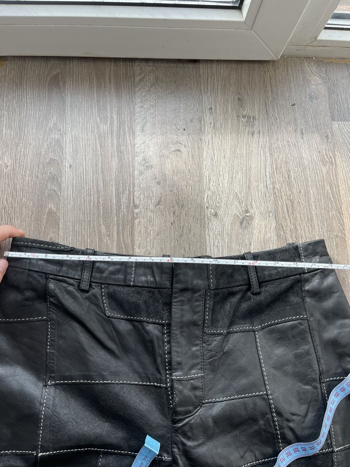 Alexander McQueen 😱 luxury very rare Alexander Mcqueen leather vintage pants 🔥 Size US 32 / EU 48 - 13 Thumbnail
