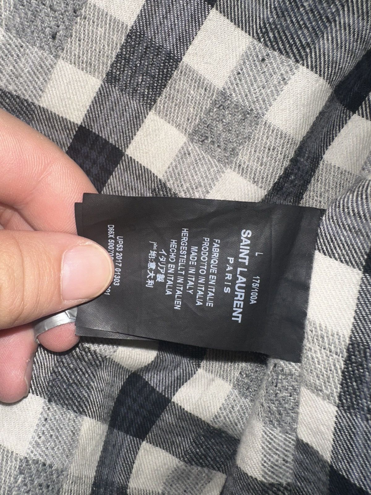 Saint Laurent Paris Saint laurent paris black denim jacket Size US M / EU 48-50 / 2 - 4 Thumbnail
