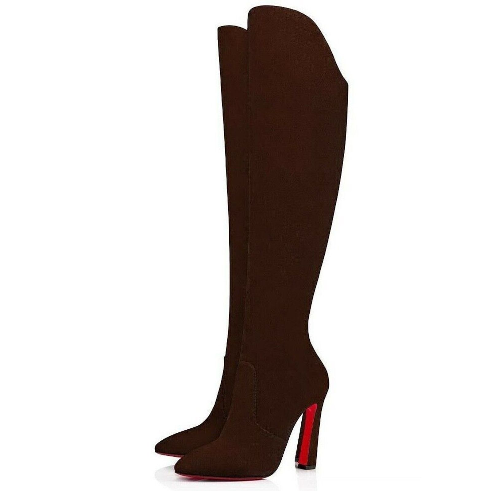 Christian Louboutin Christian Louboutin Eleonor Botta 100 Arabica Brown OTK Size US 9.5 / IT 39.5 - 1 Thumbnail