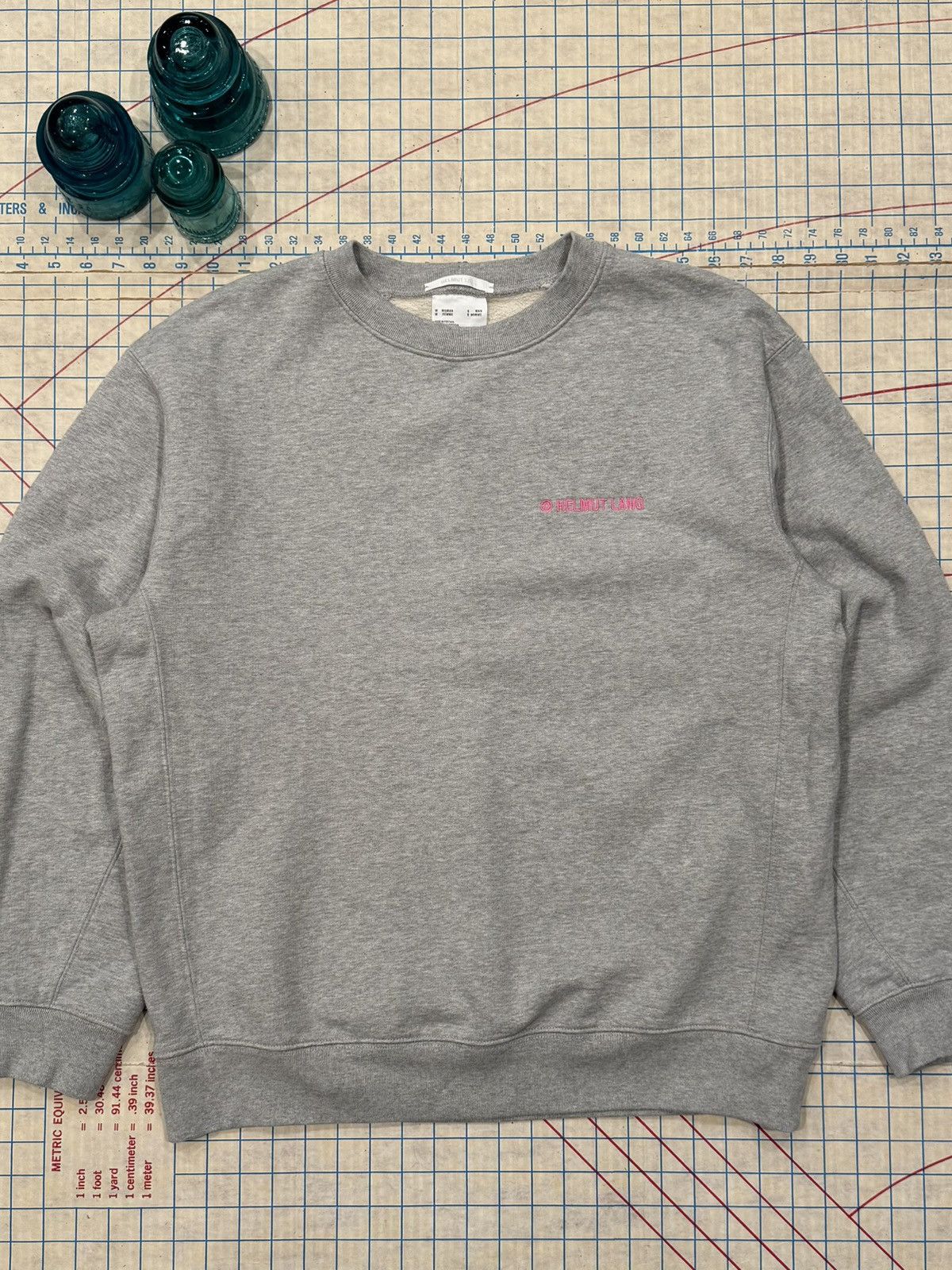 Helmut Lang Helmut Lang Spell Out Crewneck Unisex Sizing Mens S Womens M Size US S / EU 44-46 / 1 - 2 Thumbnail