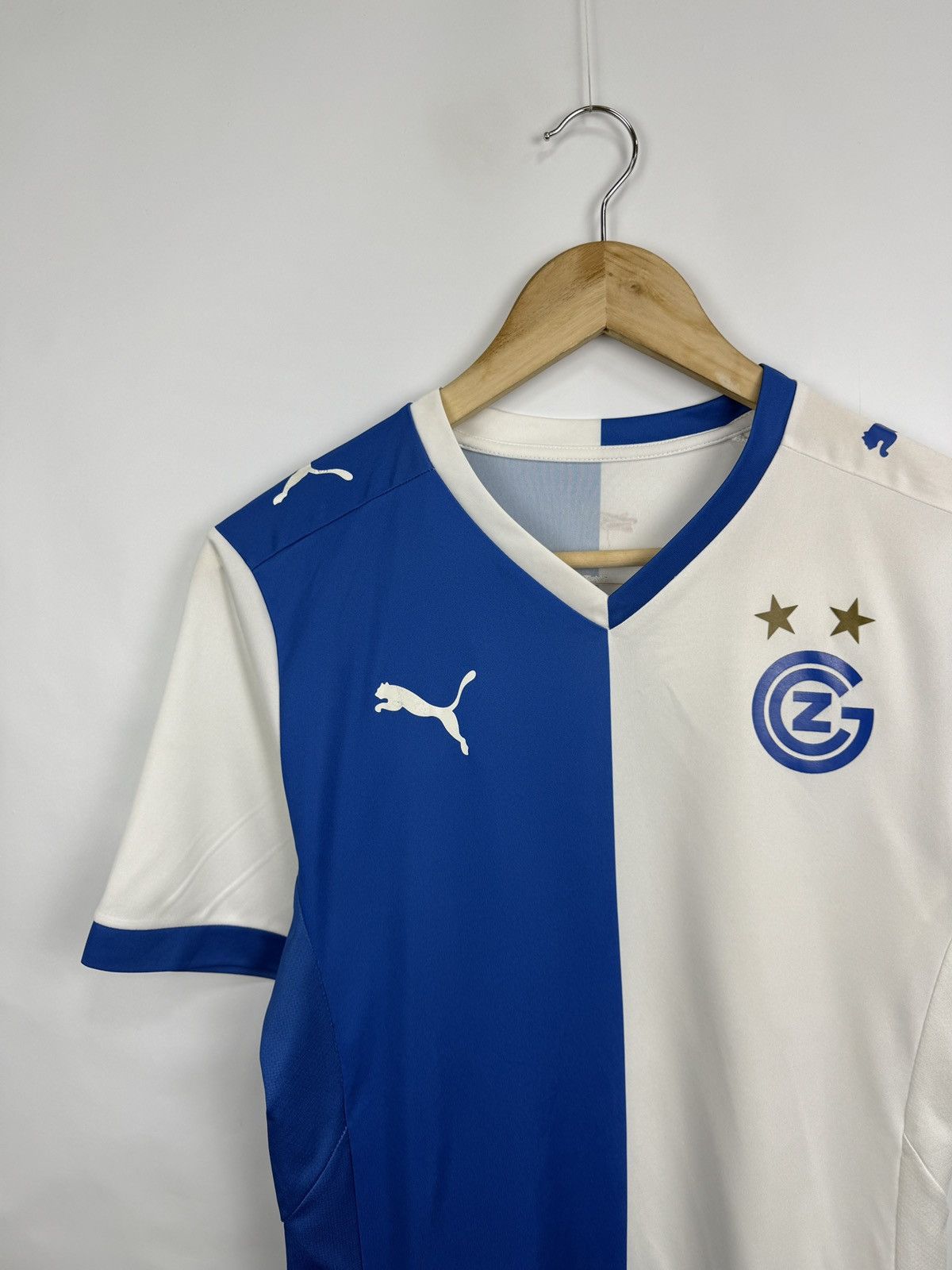 Puma 🇨🇭 Vintage Puma Grasshopper Club Zurich Switzerland Soccer Size US S / EU 44-46 / 1 - 3 Thumbnail
