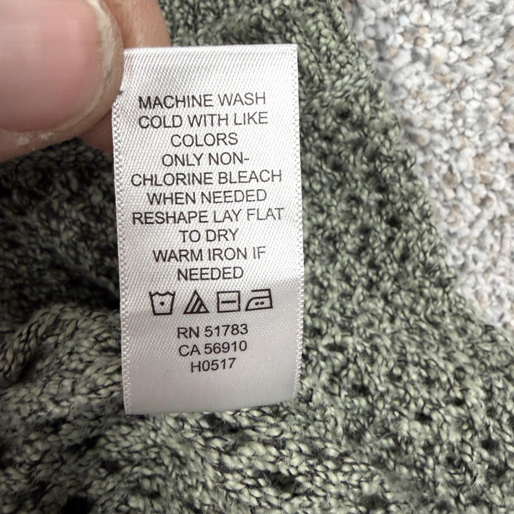 Vintage Maurices Sweater Womens Medium Green Open-Knit Cold Shoulder Boho Grunge Fair ygrunge Size M / US 6-8 / IT 42-44 - 7 Thumbnail