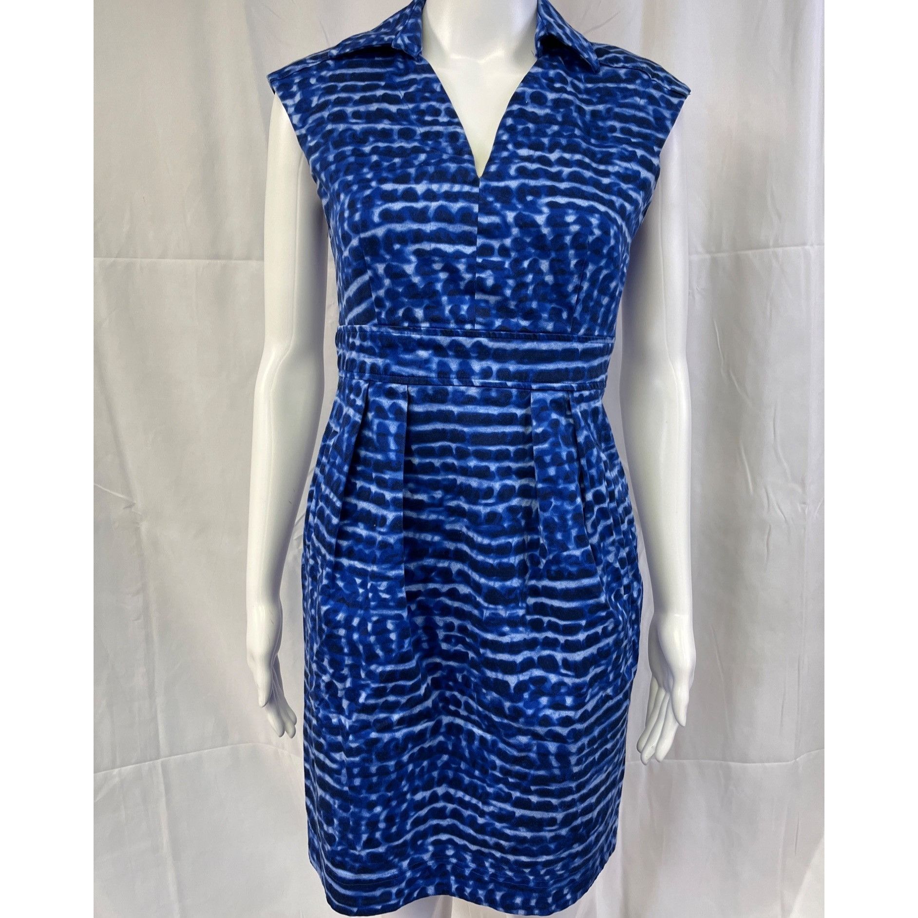 Calvin Klein Calvin Klein Women's Blue Dress/A-Line/Sleeveless Sz 4 SKU 4 Size S / US 4 / IT 40 - 1 Thumbnail