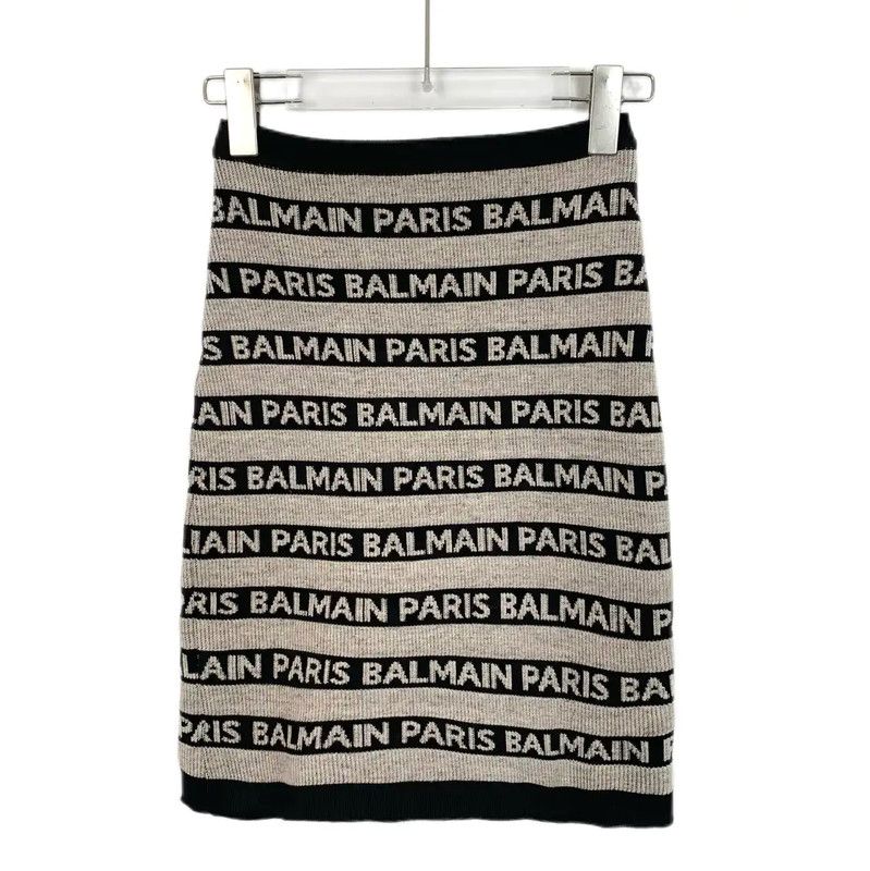 Balmain Balmain Color-Blocked Women's Skirt XXS Size 0089 Size 22" - 1 Thumbnail