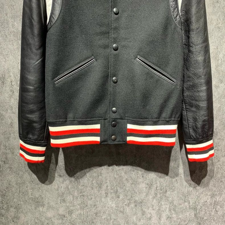 Givenchy Givenchy Size 50Patch Stripe Baseball Jacket 2506-Nextarrow Size US XL / EU 56 / 4 - 6 Thumbnail