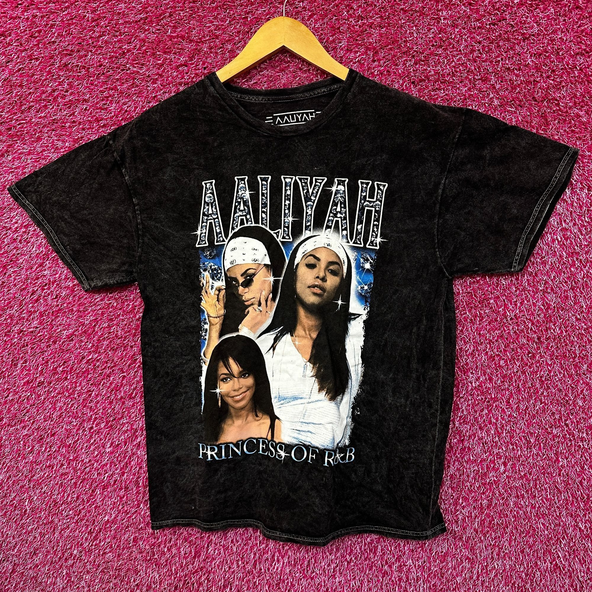 Other Aaliyah Princess Of Rnb Mineral Wash Tshirt size M/L Size US L / EU 52-54 / 3 - 1 Thumbnail